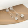 Extended Star-Shaped Tassel Earrings - Image 3